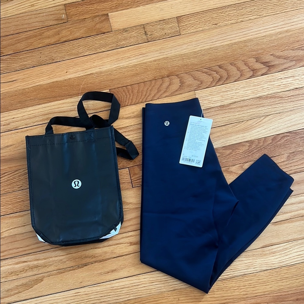 Lululemon glow up Leggings with Tote